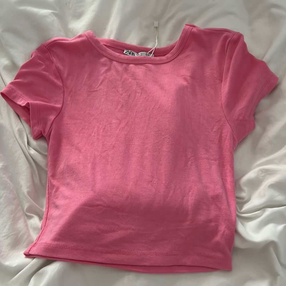 zara crop top